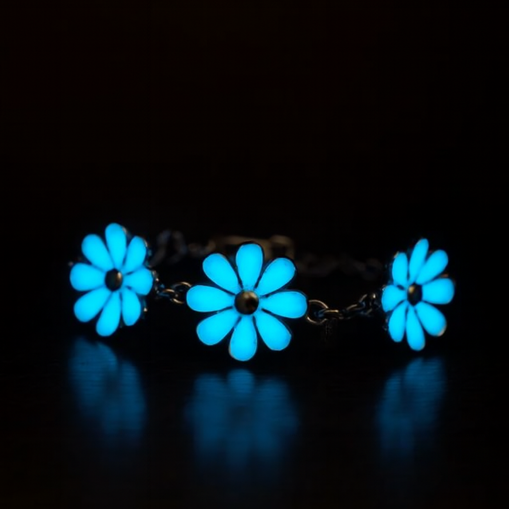Glow Floral Luminous Neon Bracelet