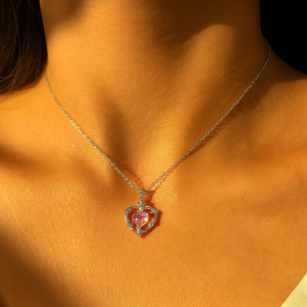 Aurora Crown Necklace-Ruvanya