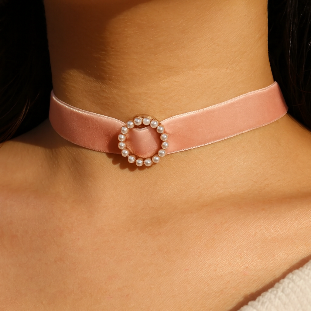 Velvet Ribbon Choker