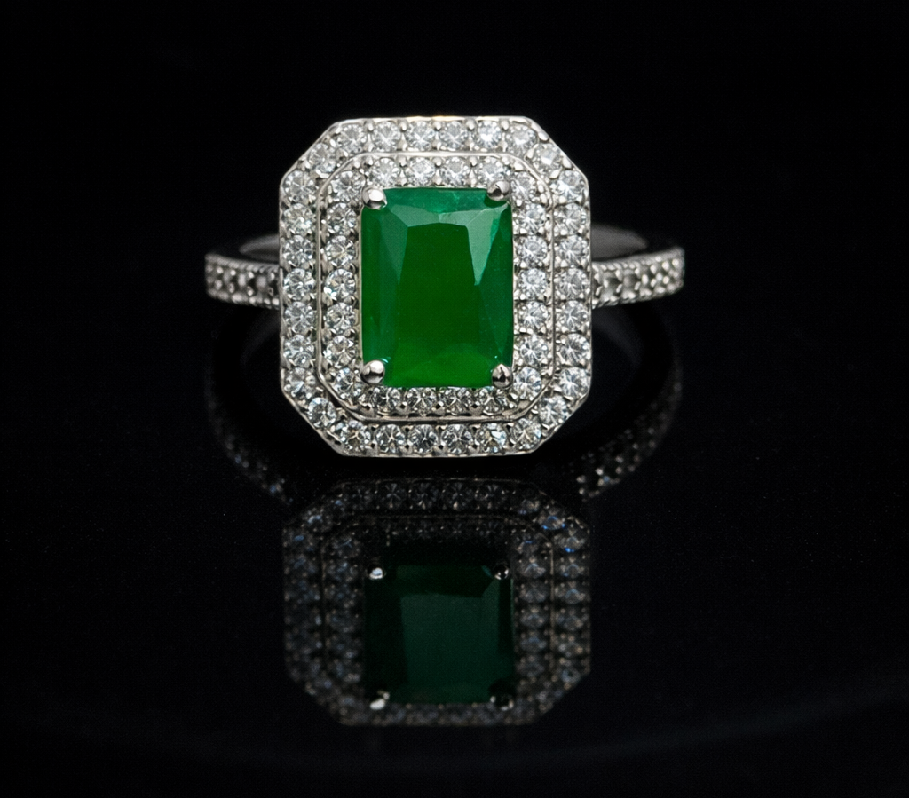 Emerald Grace Ring