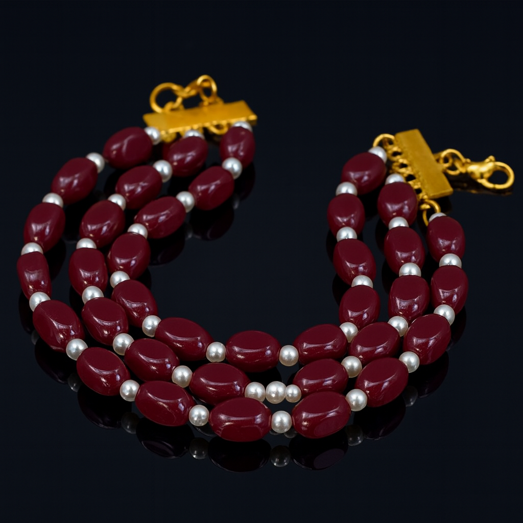 Beaded Multi-Strand Bracelet