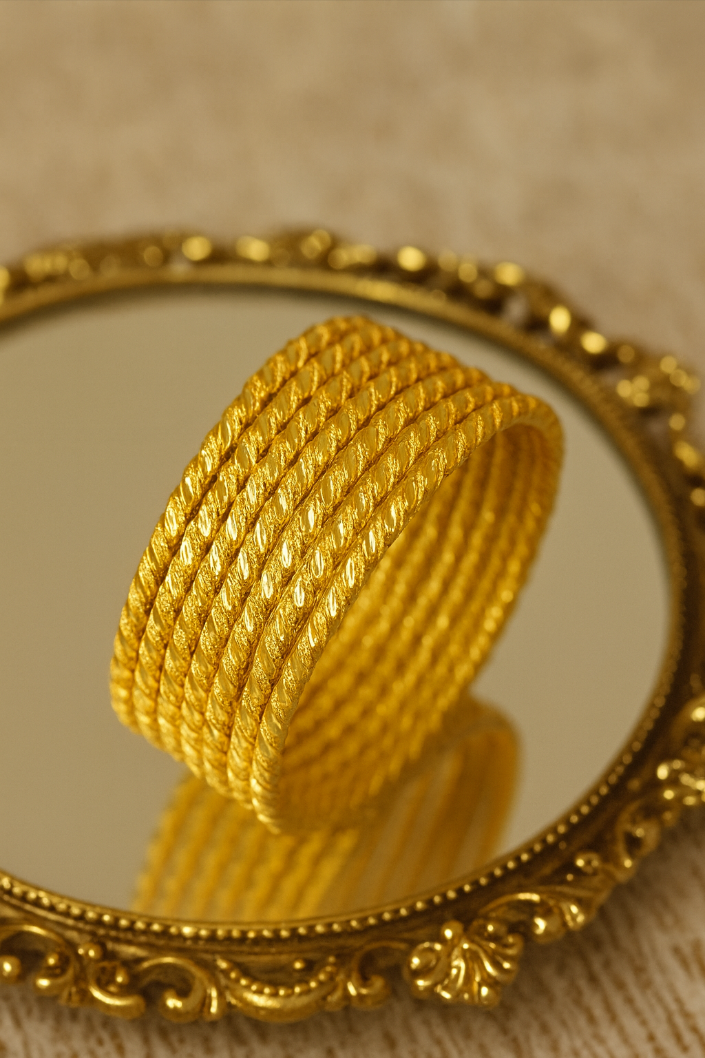 Classic Rope Twist Bangles