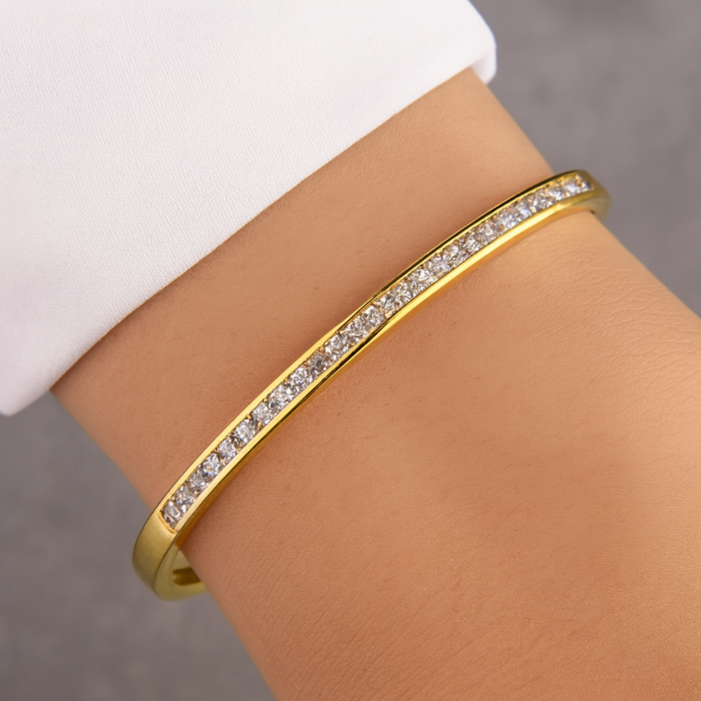 Golden Grace Bangle