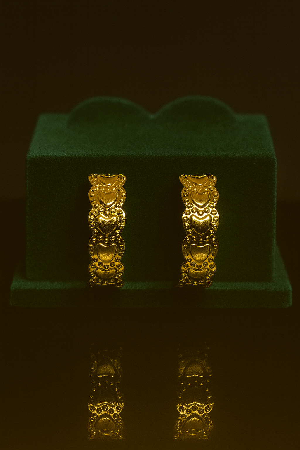 Gold Stud Earrings
