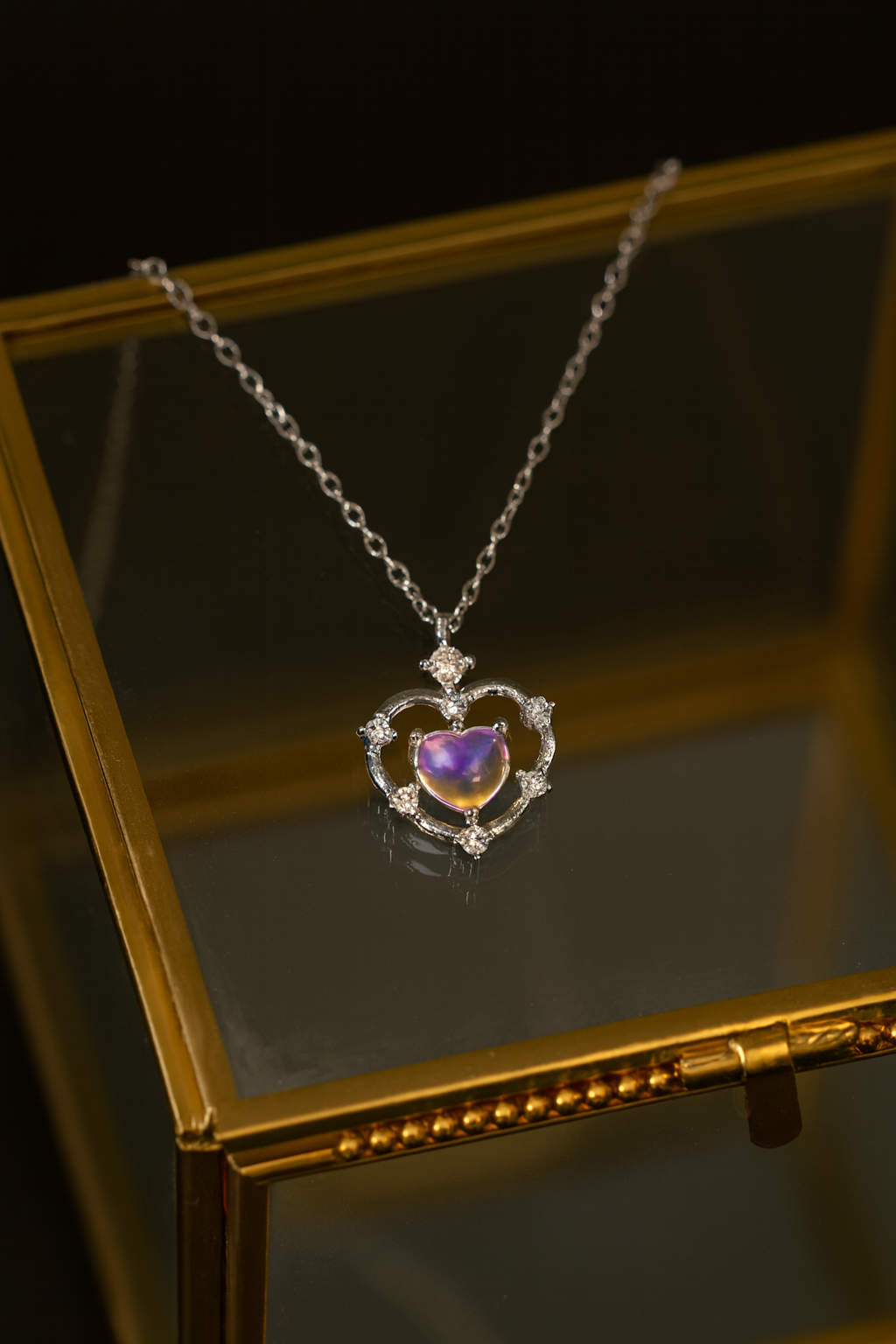 Aurora Crown Necklace-Ruvanya