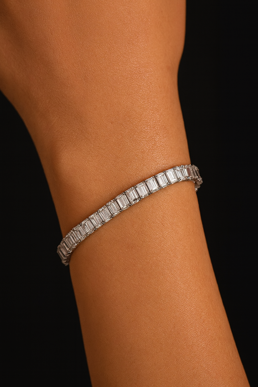 Baguette Eternity Bracelet