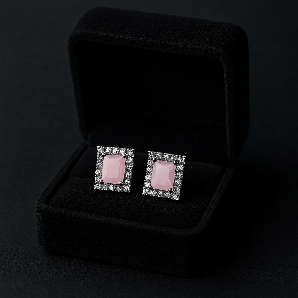 Emerald Crystal Earrings