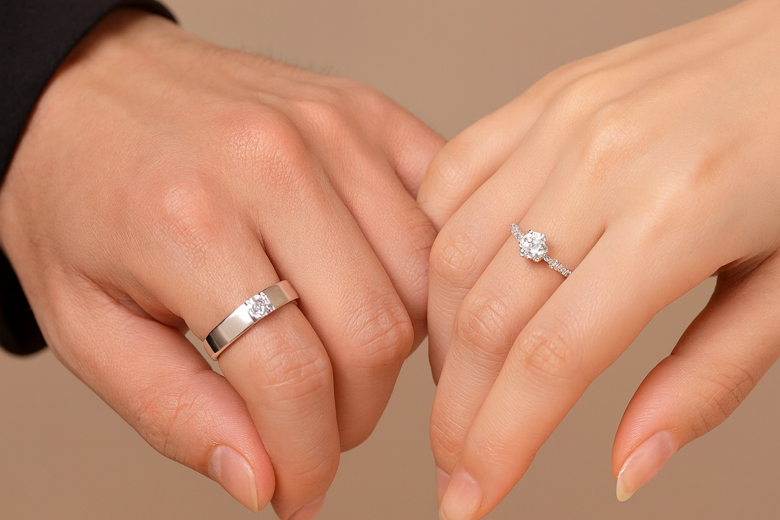 Couple Rings Zircon-Ruvanya