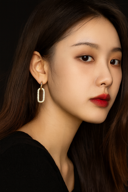 Rectangular Earrings