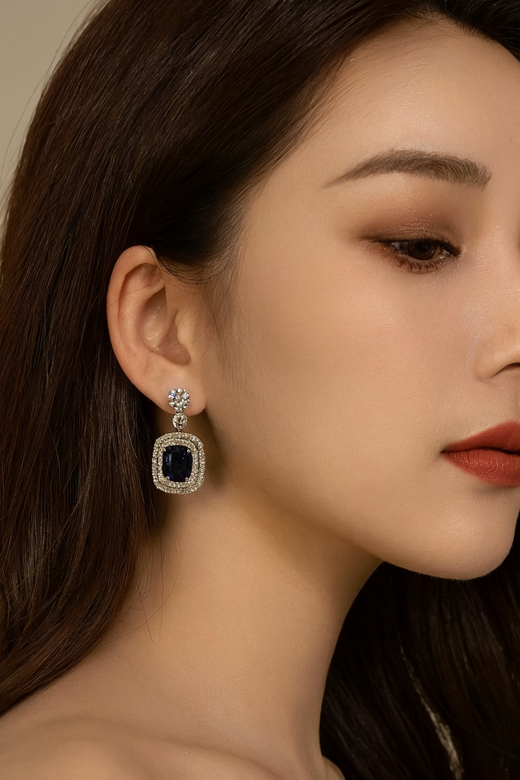 Classic Crystal  Earrings