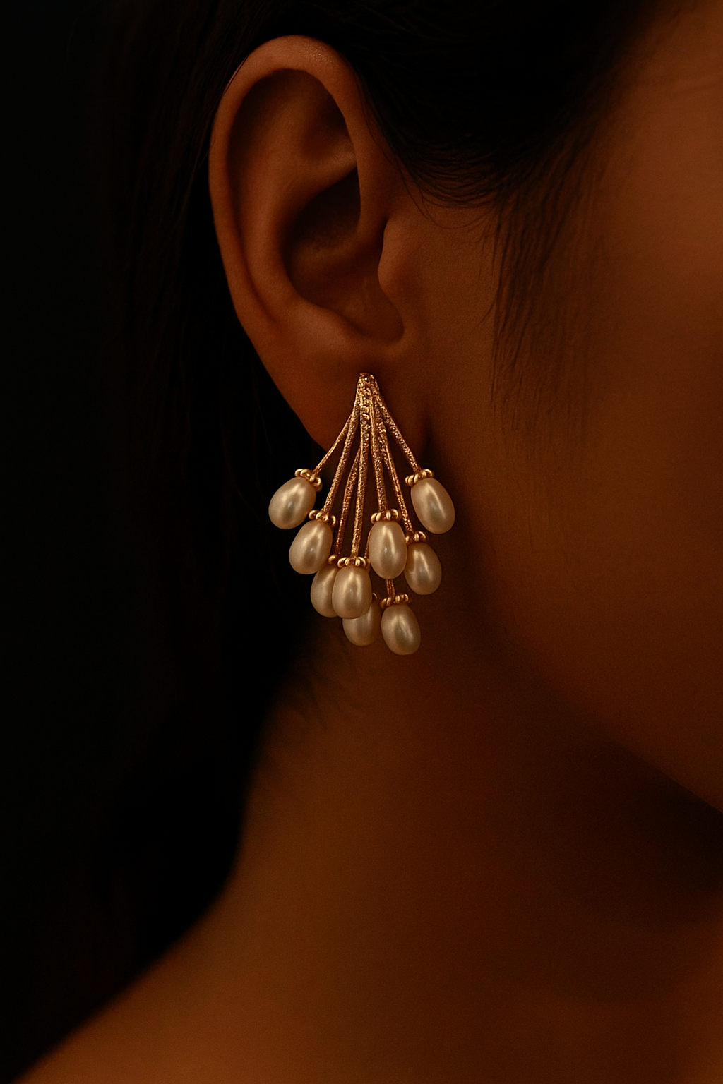 Pearl Ear Tops