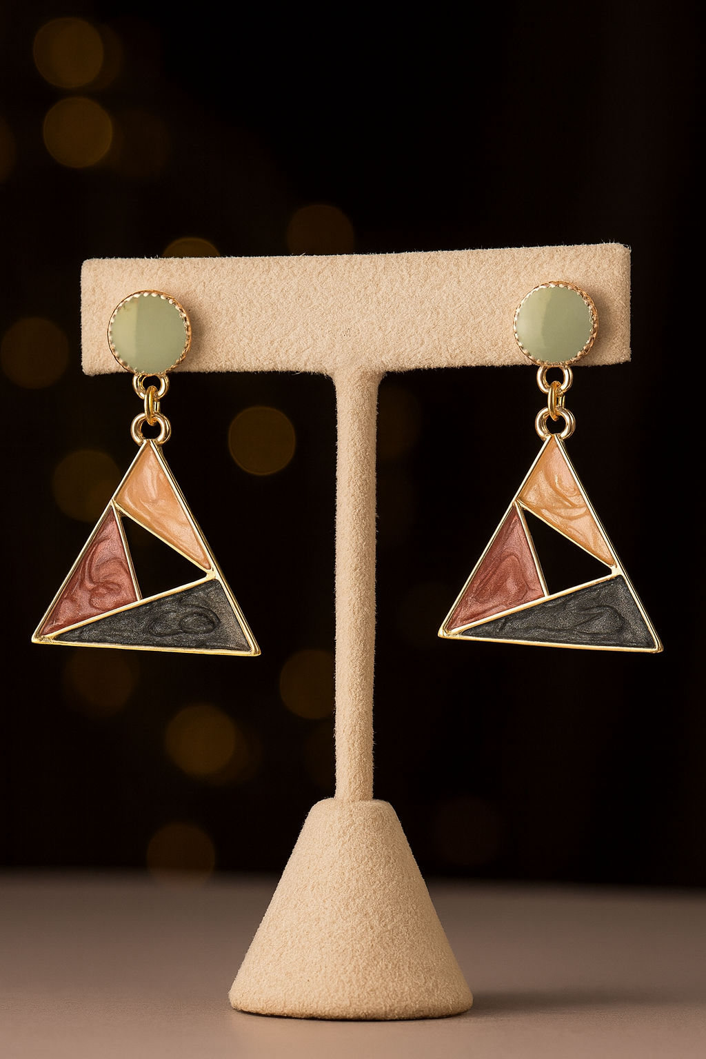 Triangle Drops Earrings