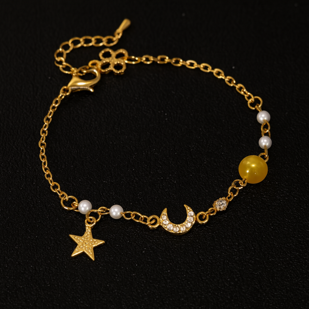 Lunar Radiant Gold Bracelet