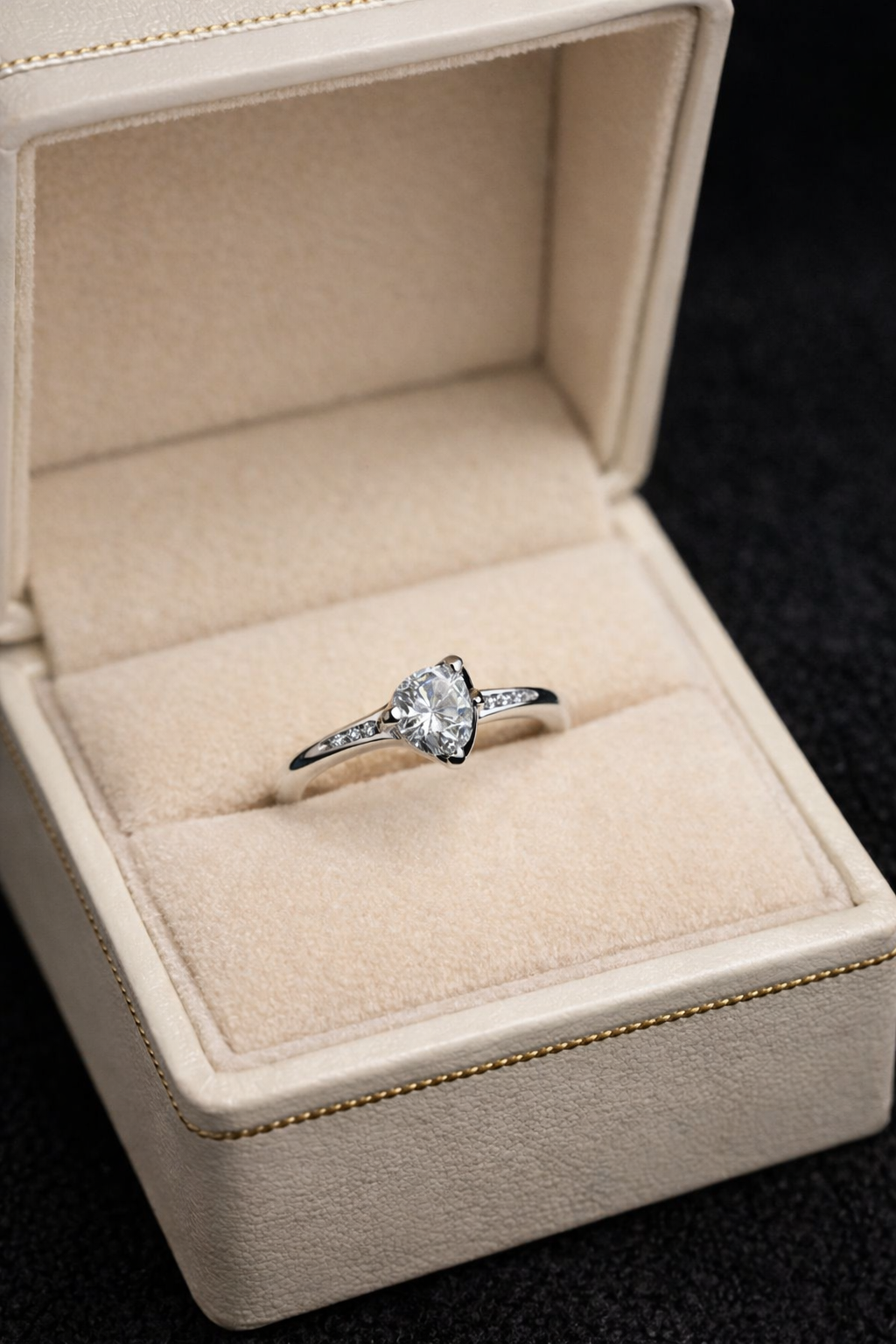 Classic Whisper Solitaire Ring