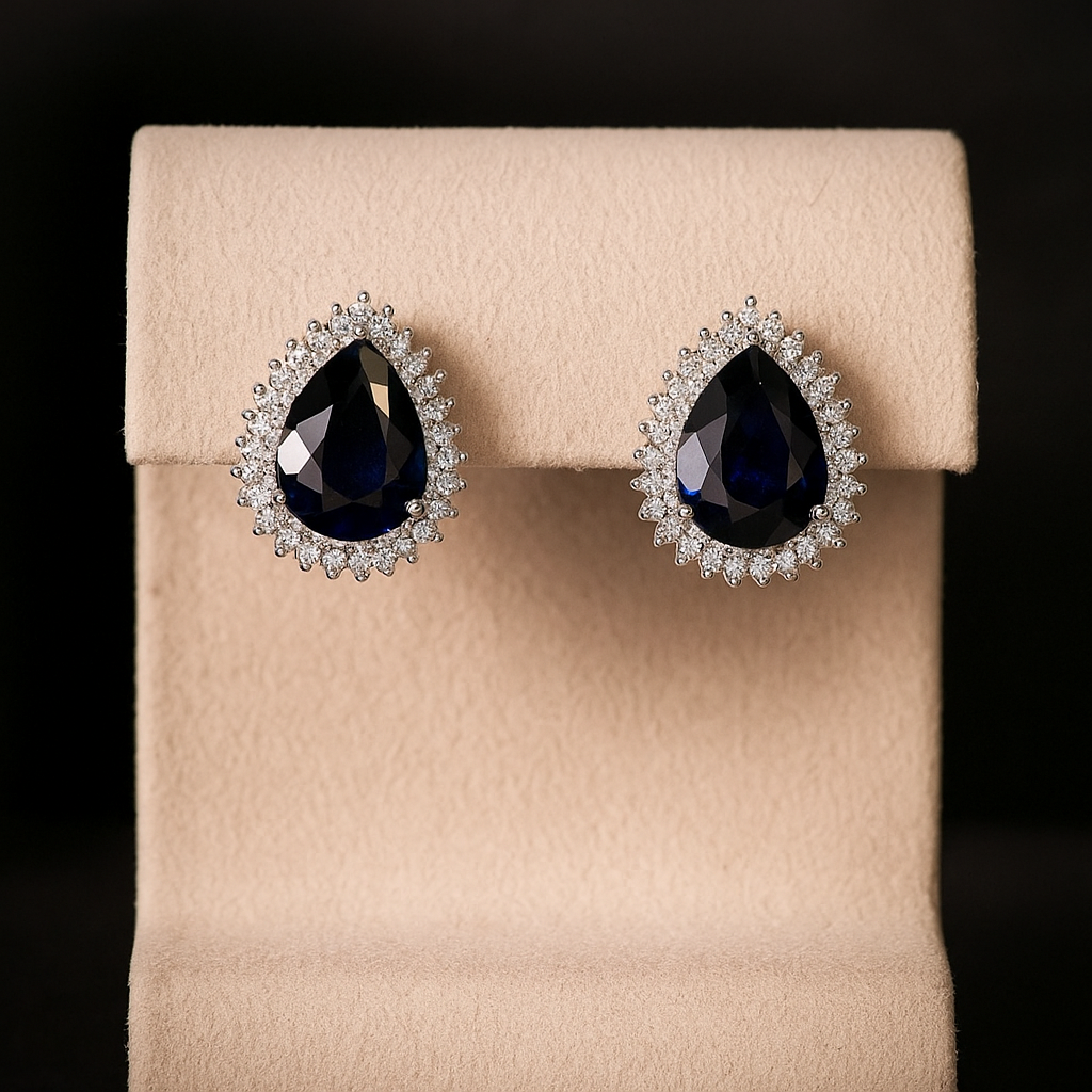 Classic Gemstone Ear Studs