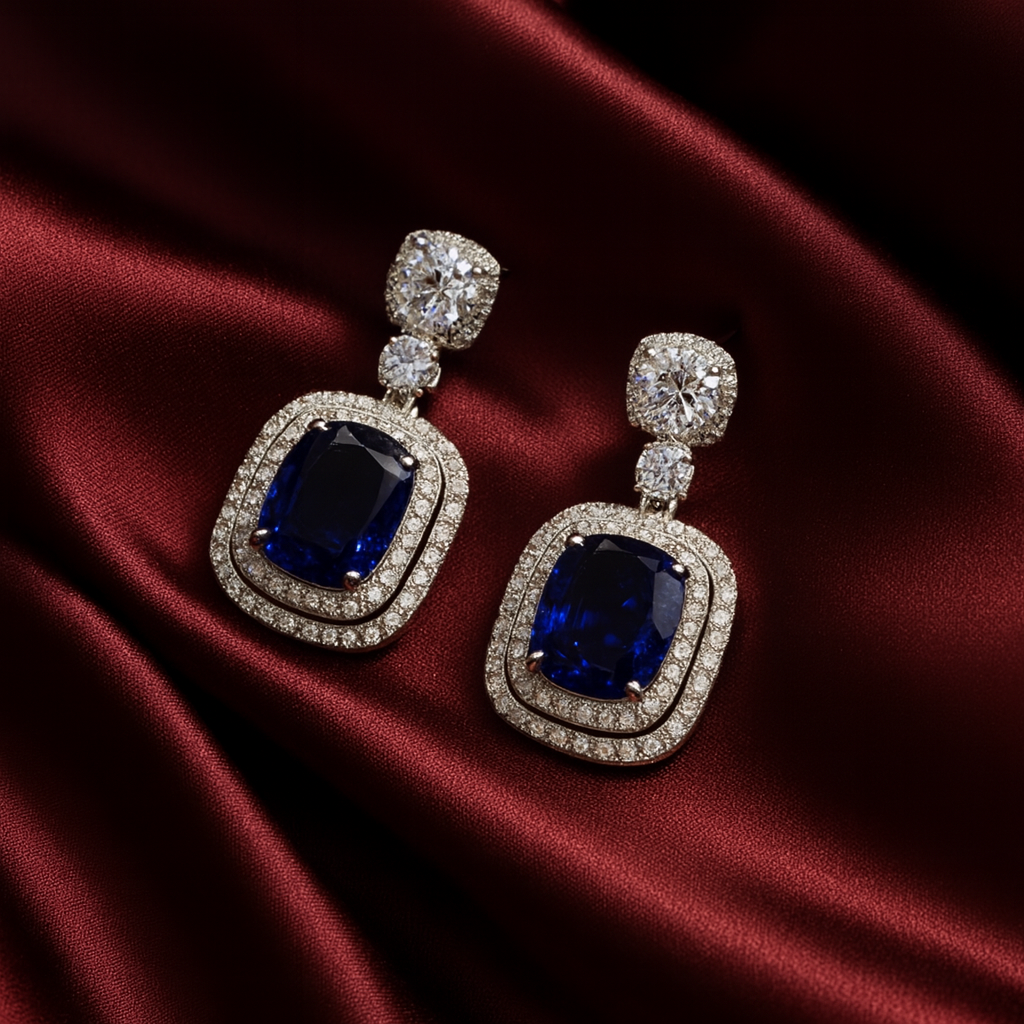 Classic Crystal  Earrings