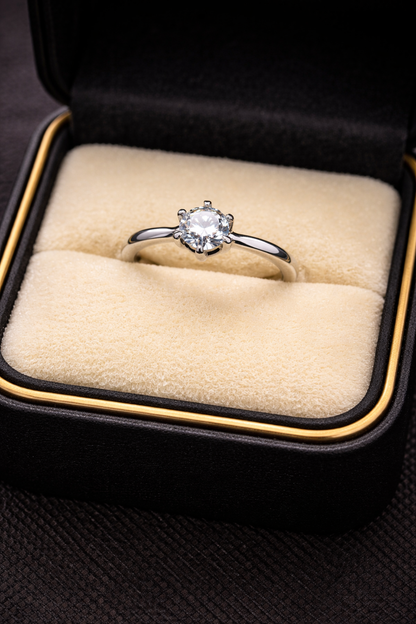 Aurora Classic Solitaire Ring