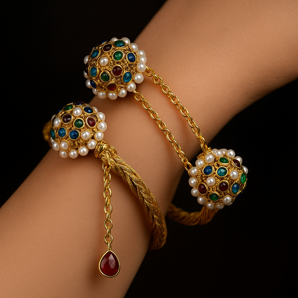 Kundan Bangles Pair