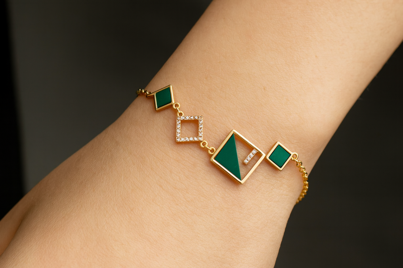 Infinity Gold Bracelet