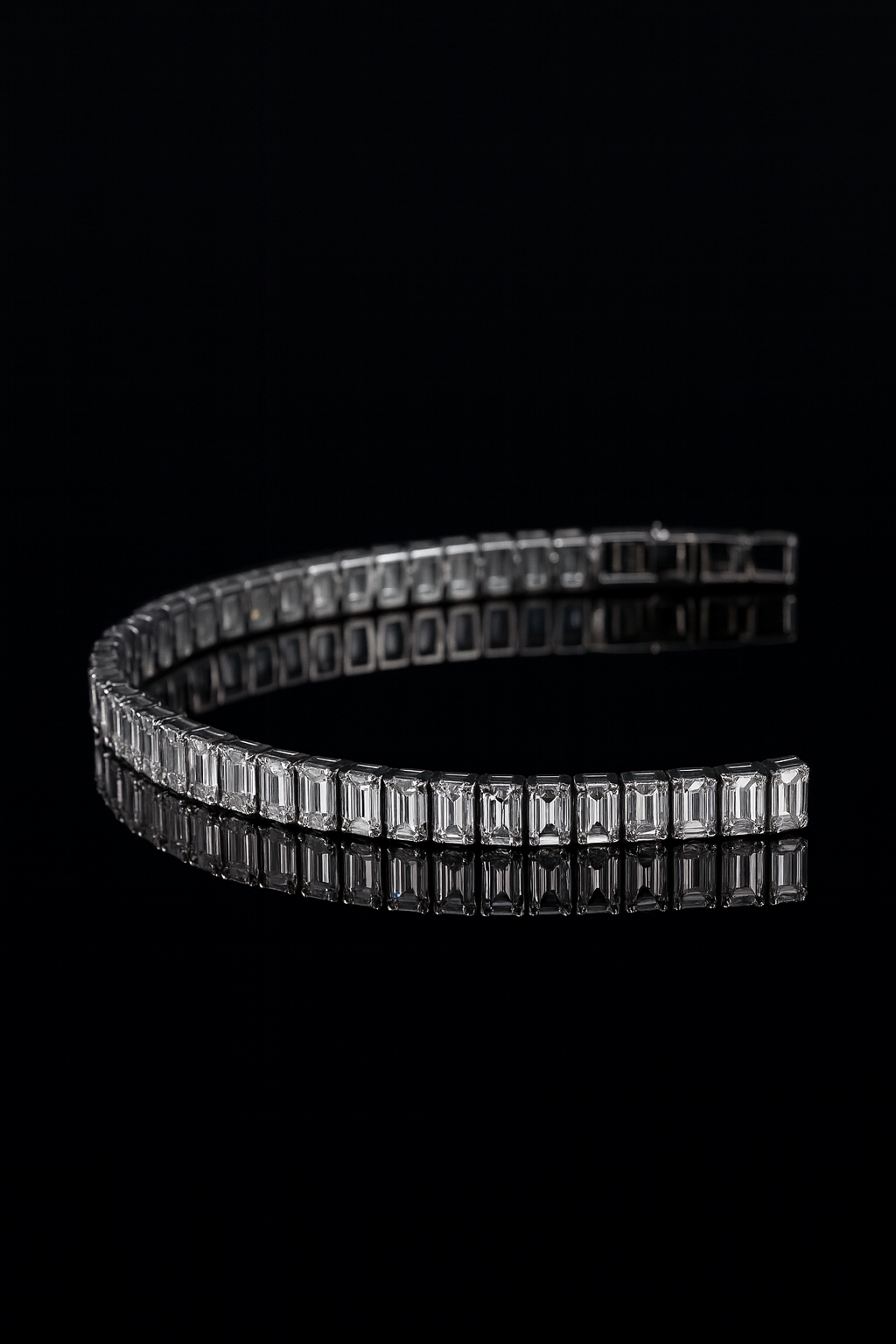 Baguette Eternity Bracelet