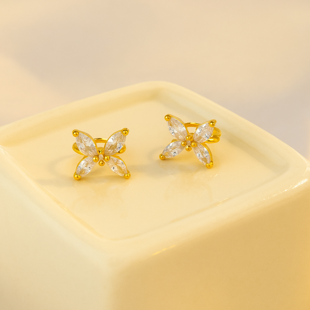 Butterfly Design Ear Cuff