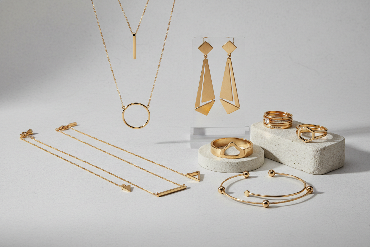 women modern jewellery 